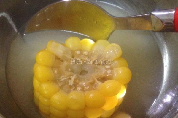 排骨玉米黄豆薏米汤的做法图解4