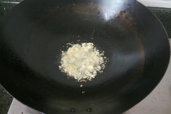 炒菜芯的做法图解2