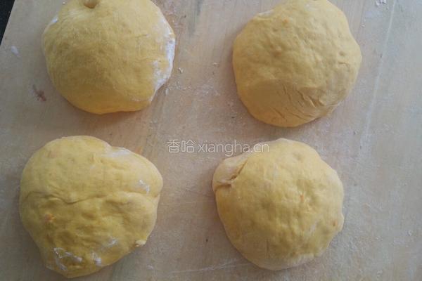 中种南瓜豆沙包的做法图解5