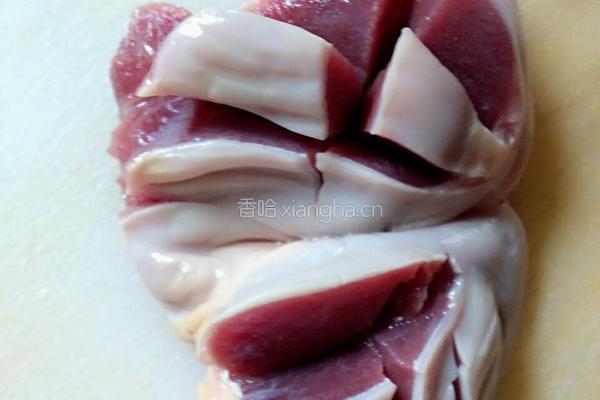四神鸭胗汤的做法图解2