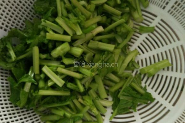芥菜炒牛肉的做法图解3