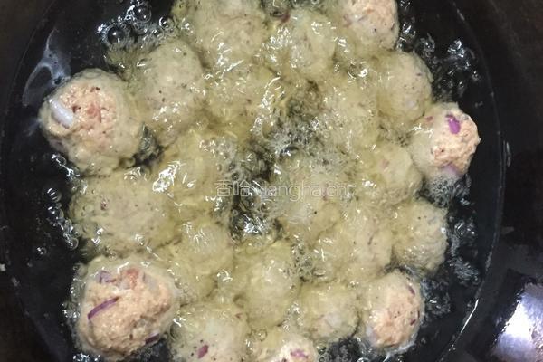 豆渣肉丸的做法图解10