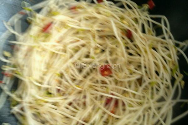 剁椒豆芽的做法图解5