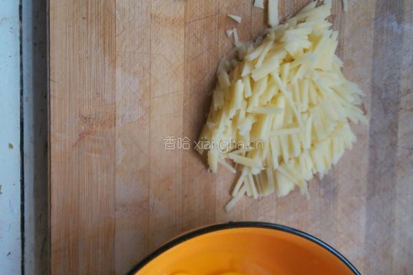 火腿鸡蛋饼的做法图解2