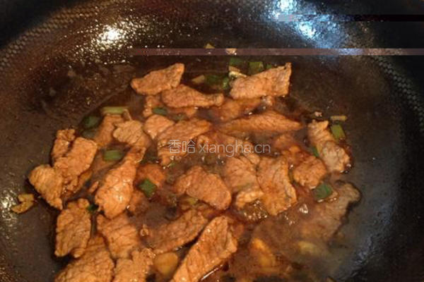 肉炖豆角的做法图解3