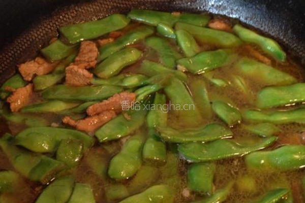 肉炖豆角的做法图解6