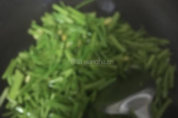 空心菜脆炒的做法图解5