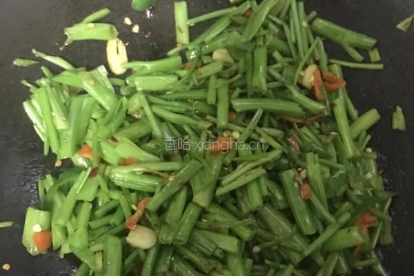 空心菜脆炒的做法图解6