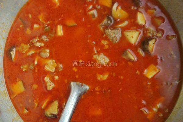 羊肉臊子面～面食的做法图解7