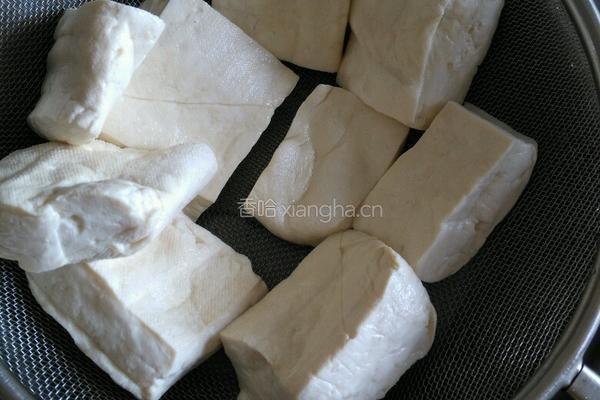 香煎豆付的做法图解1