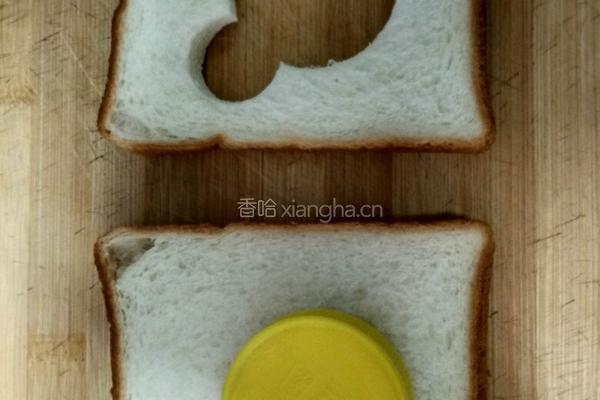 小熊土司的做法图解1
