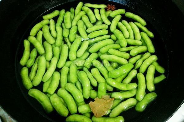 盐水毛豆的做法图解4