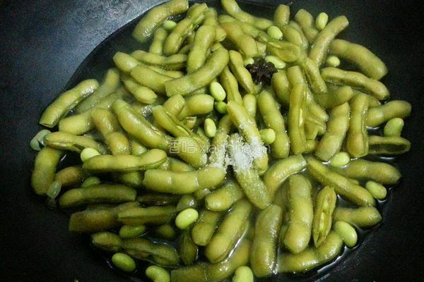 盐水毛豆的做法图解5