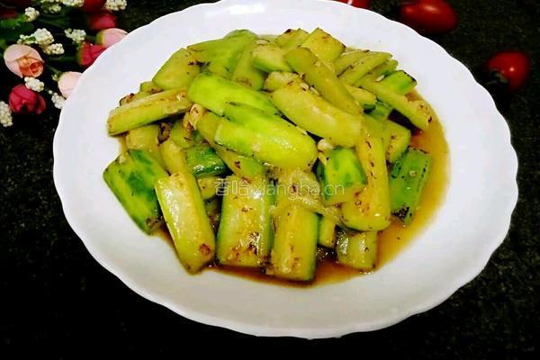 炒丝瓜的做法图解5