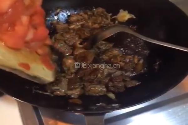 番茄牛腩的做法图解5