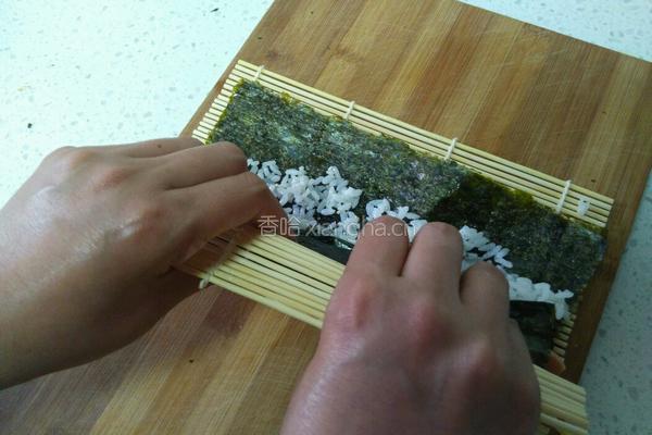 沙拉紫菜包饭的做法图解7
