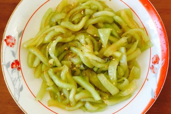 凉拌西瓜翠衣～的做法图解6