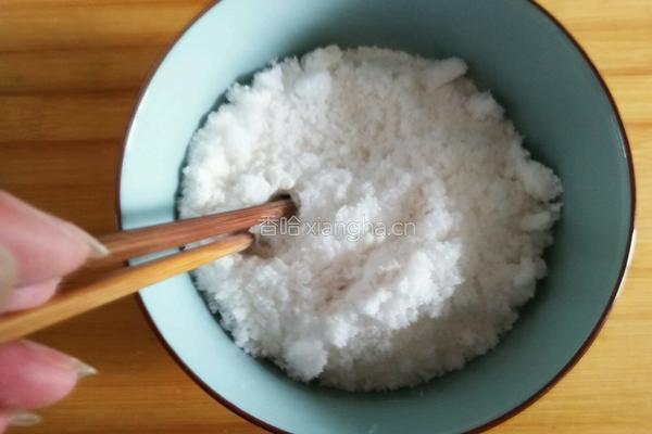 紫薯松糕的做法图解3