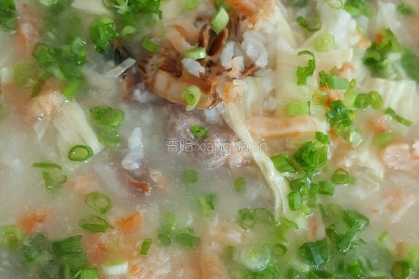 支竹海味粥的做法图解15