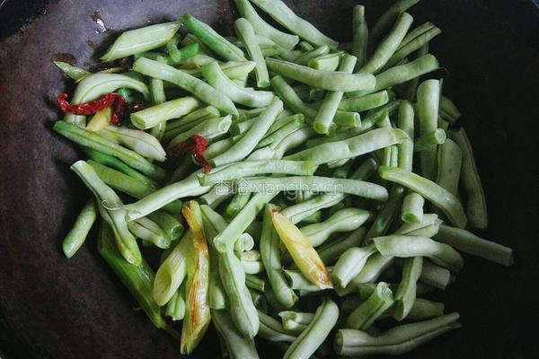 豆角土豆素卤面的做法图解6