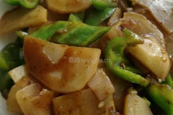 青椒土豆片的做法图解6