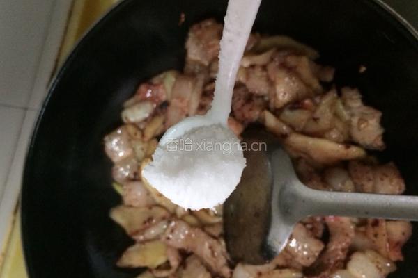 嫩姜炒肉的做法图解11