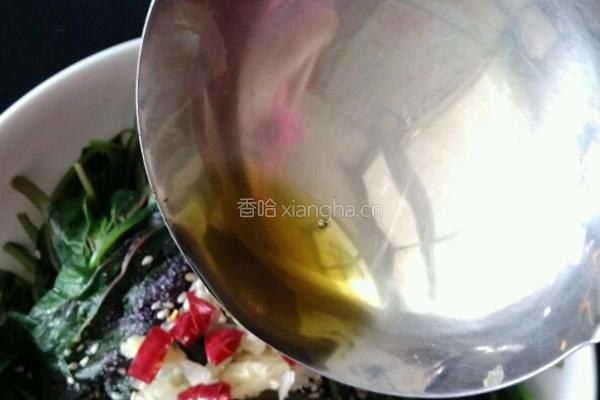 凉拌苋菜的做法图解4