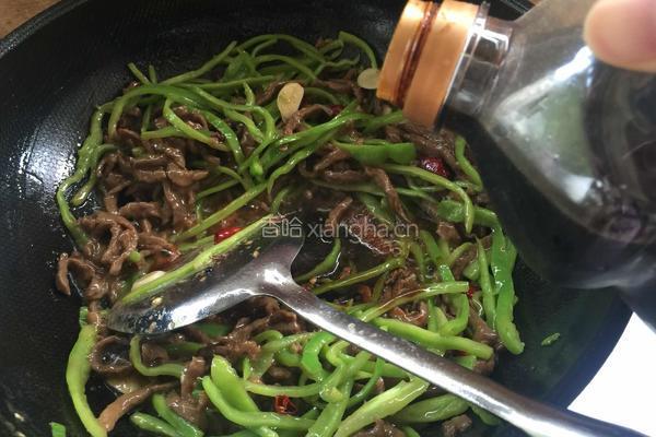 青椒牛肉的做法图解11