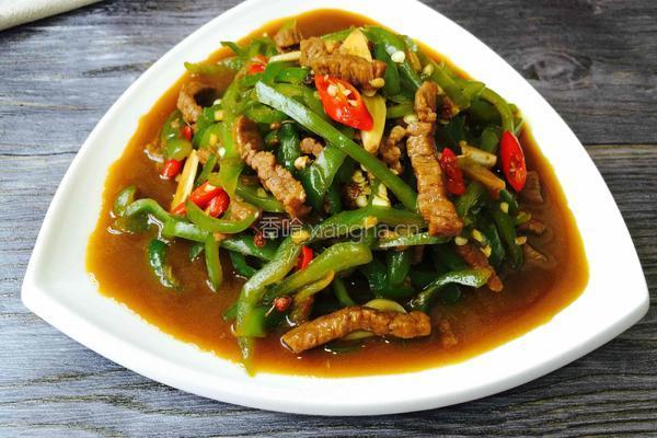 青椒牛肉的做法图解13