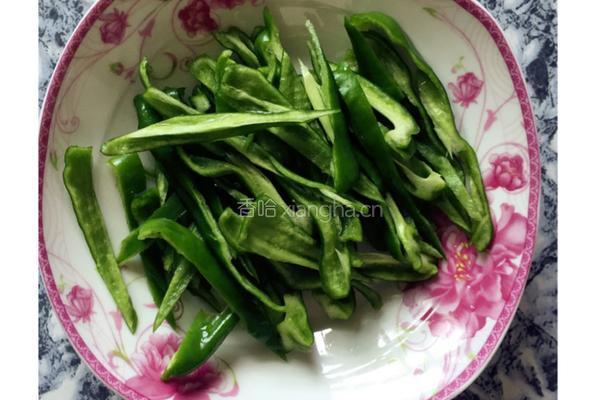 青椒茄子的做法图解2