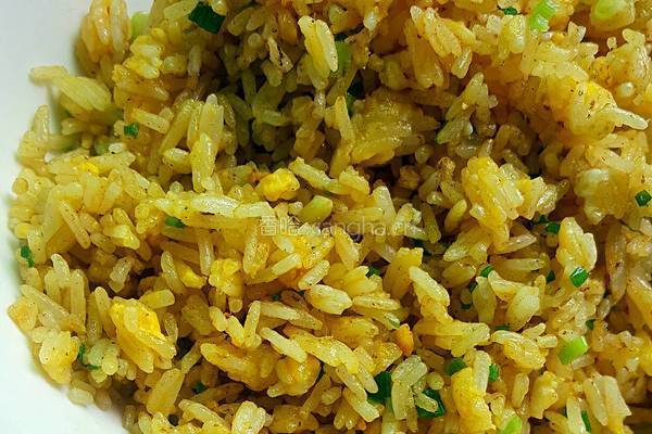 黄金蛋炒饭的做法图解10