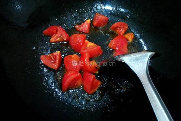 番茄豆腐汤的做法图解2