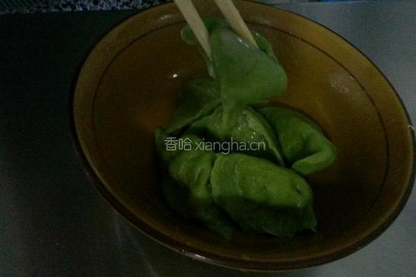 菠菜营养饺子的做法图解4