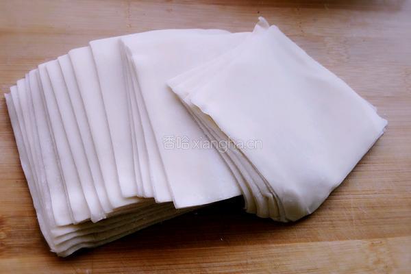 馄饨皮锅贴的做法图解3