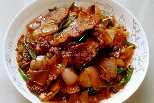 洋葱回锅肉的做法图解5