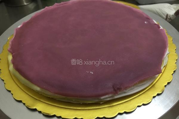 彩虹千层蛋糕的做法图解13