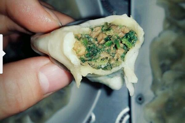 荠菜猪肉馅饺子的做法图解10