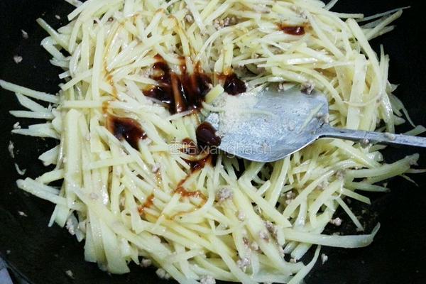 青椒土豆丝的做法图解8