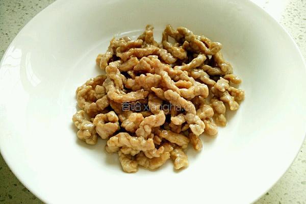泡菜苕粉炒肉丝的做法图解5