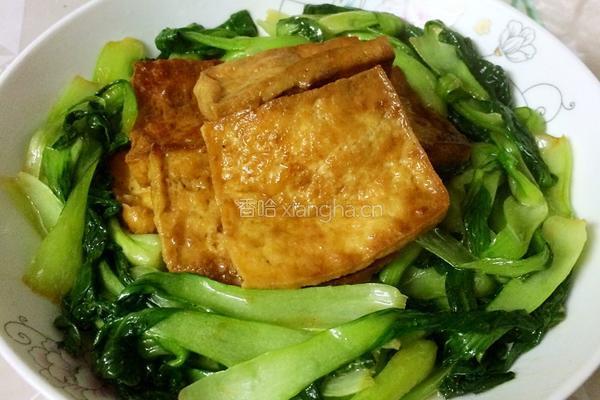 油菜豆腐的做法图解7