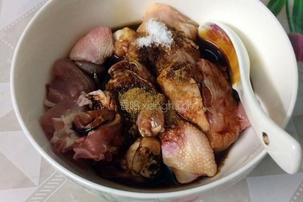 土豆烧鸡块的做法图解3
