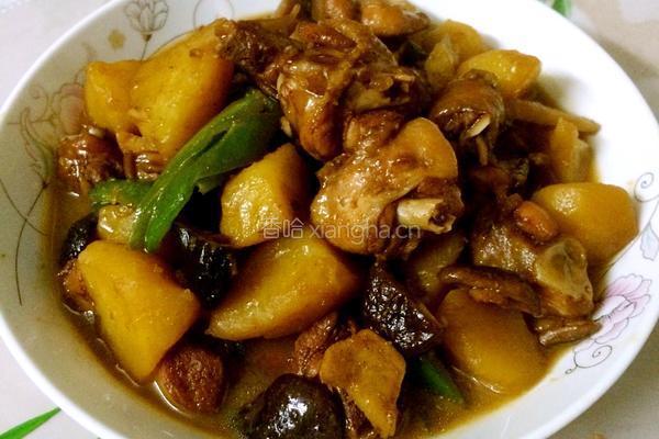 土豆烧鸡块的做法图解10