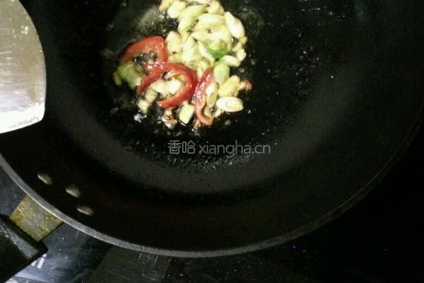 油面筋烧茄子的做法图解4