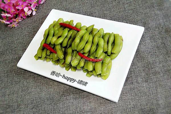 香辣毛豆的做法图解7
