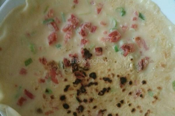 西红柿蛋饼的做法图解5