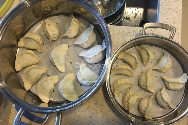 猪肉茴香蒸饺的做法图解10