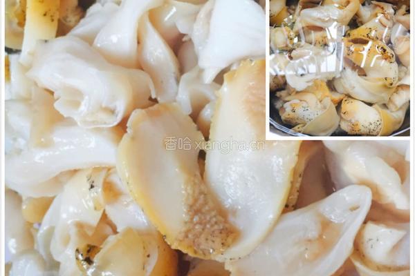 香炒海螺片的做法图解5