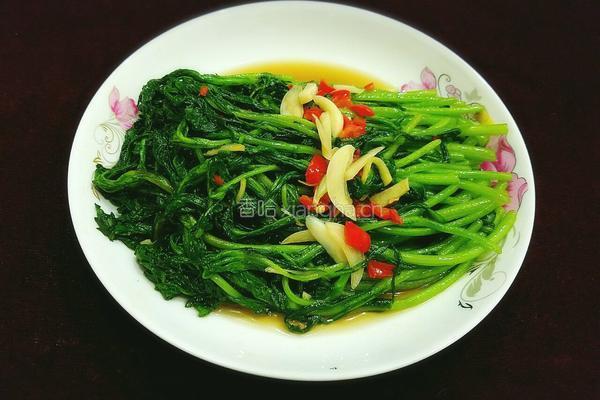 清炒茼蒿菜的做法图解6