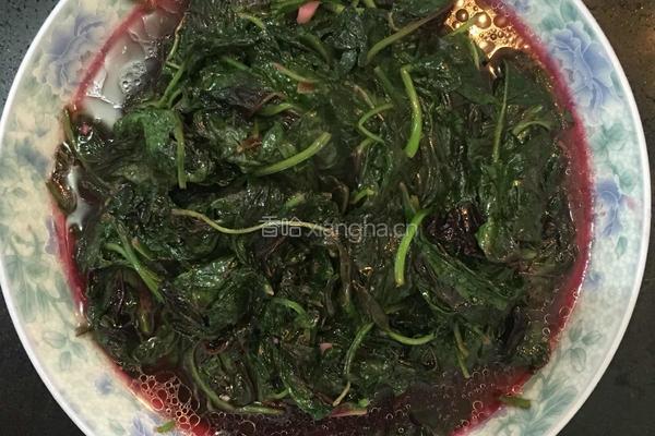 清炒苋菜的做法图解5