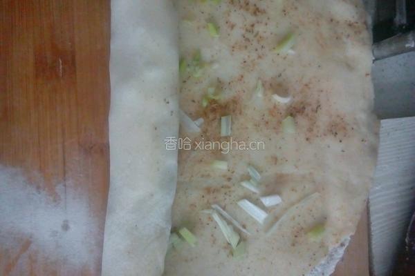 烫面葱花烙饼的做法图解8